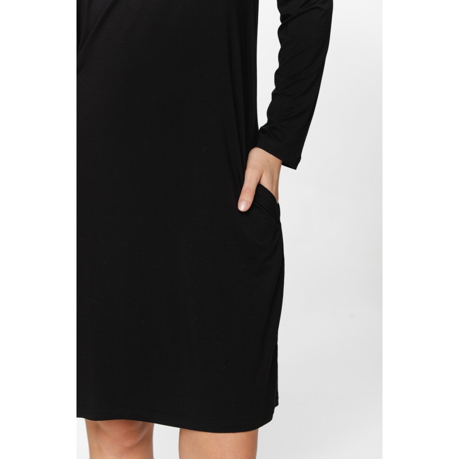 Caída del camisón de micromodal y elastano